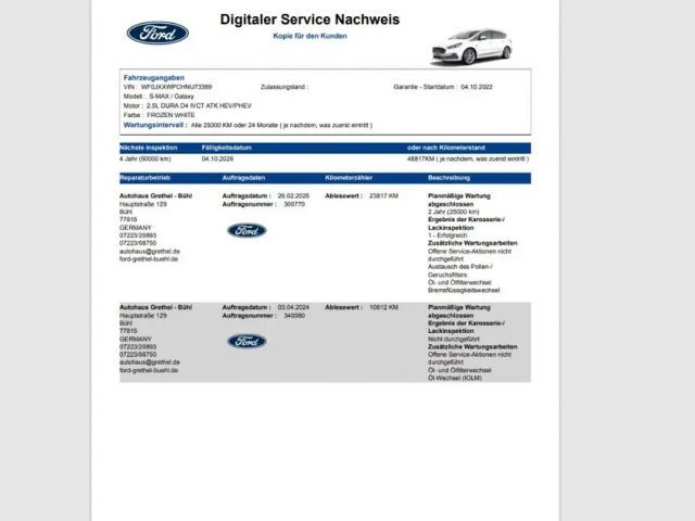Ford S-Max Titanium