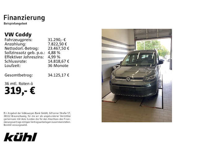 Volkswagen Caddy 2.0 TDI DSG Life