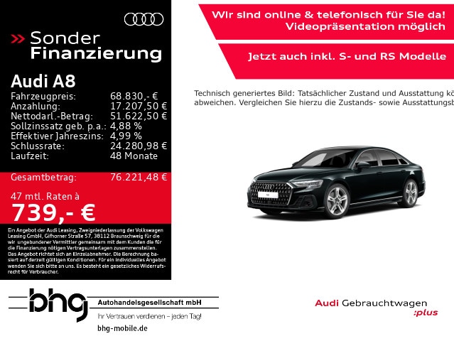 Audi A8 50 TDI Quattro