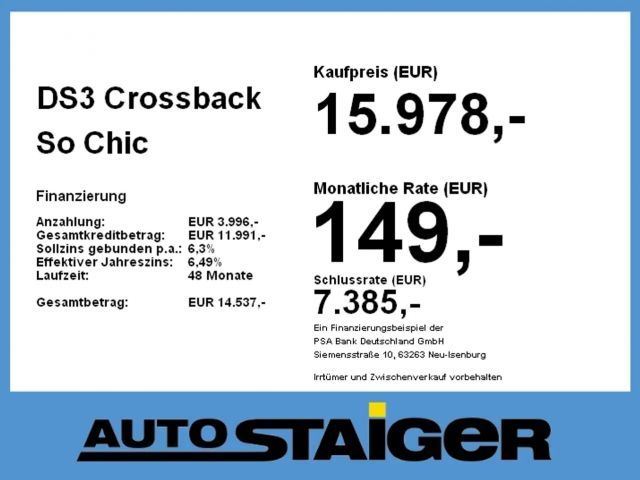 DS DS 3 Crossback Crossback