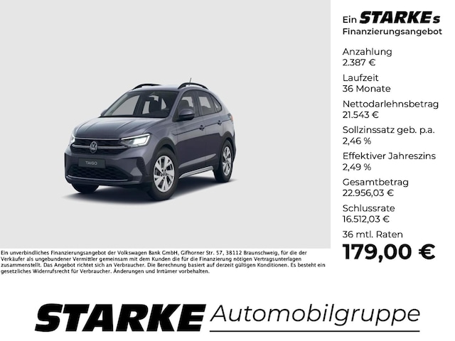 Volkswagen Taigo 1.0 TSI Life