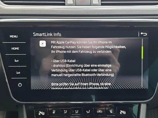 Skoda Superb L&K TDI DSG AHK CANTON LEDER SITZBLF ACC