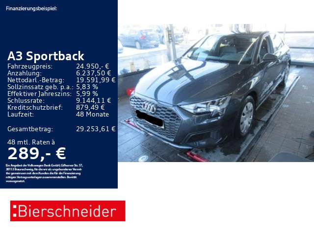 Audi A3 30 TFSI Sportback