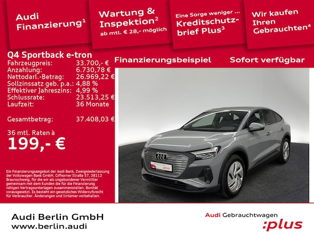 Audi Q4 e-tron 40 Sportback