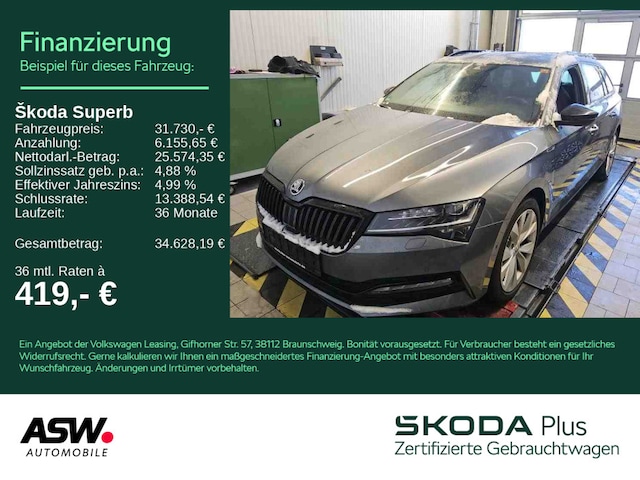 Skoda Superb 2.0 TDI 4x4 Combi Sportline