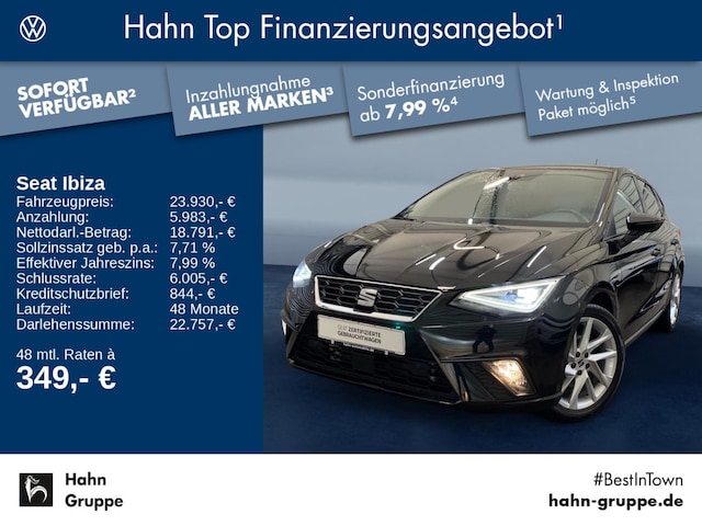 Seat Ibiza 1.5 TSI DSG FR-lijn