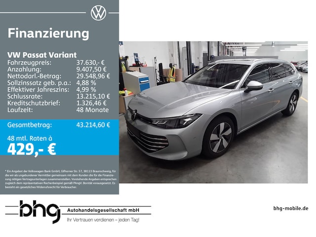 Volkswagen Passat 2.0 TDI Business DSG Variant