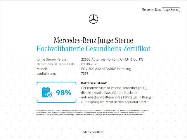 Mercedes-Benz EQV 300 AVANTGARDE