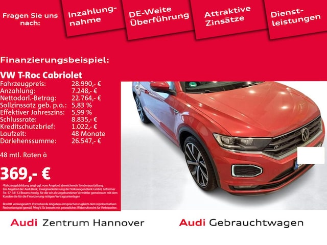 Volkswagen T-Roc 1.5 TSI Cabriolet R-Line