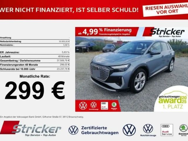 Audi Q4 e-tron S-Line