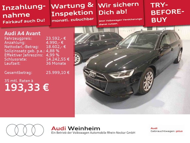 Audi A4 35 TFSI Avant S-Tronic