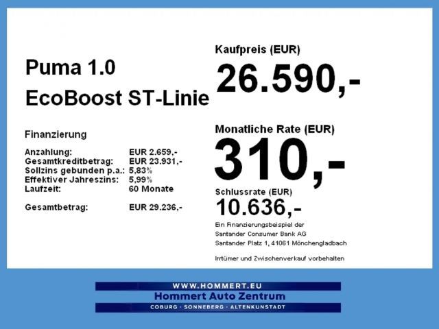 Ford Puma EcoBoost ST Line
