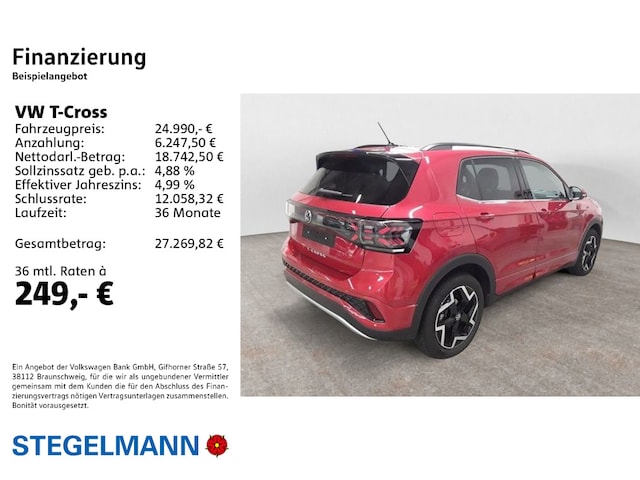 Volkswagen T-Cross 1.0 TSI R-Line