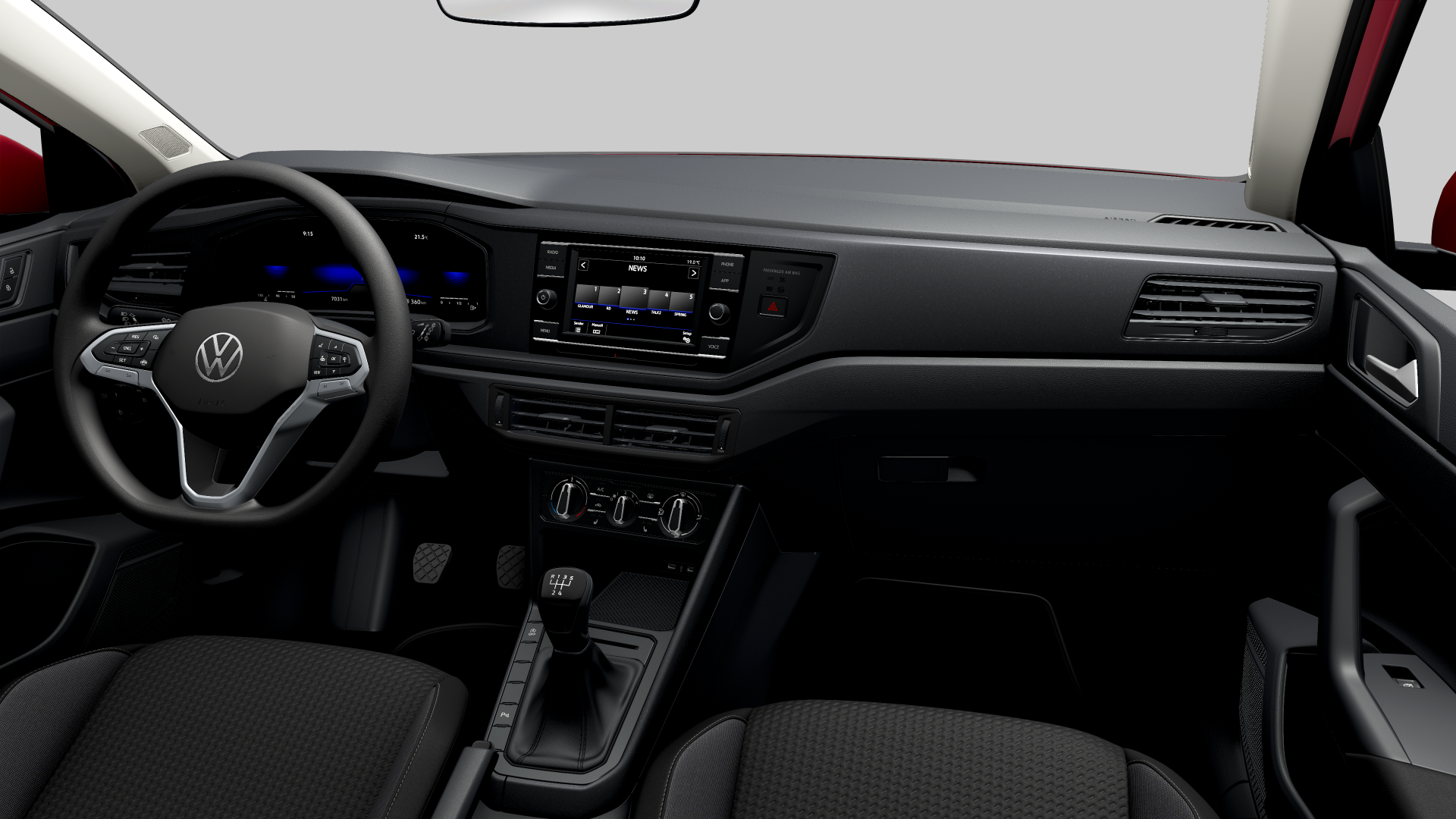 Volkswagen Polo AppConnect SHZ Einparkhilfe v+h GRA LaneAss LED