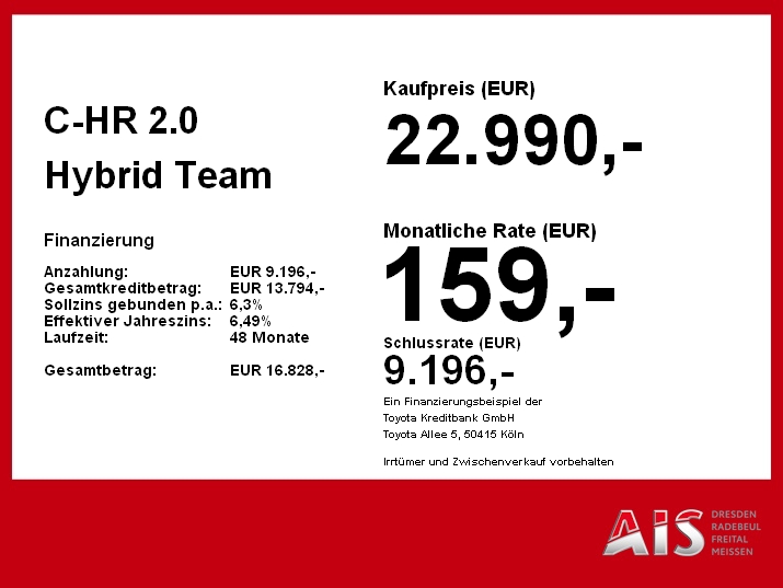 Toyota C-HR 5-deurs Basis