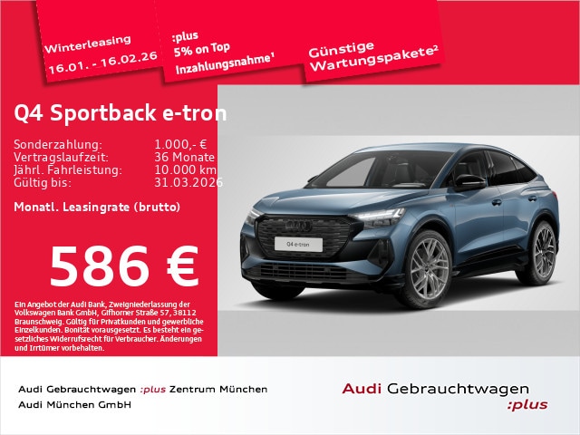 Audi Q4 e-tron Quattro Sportback