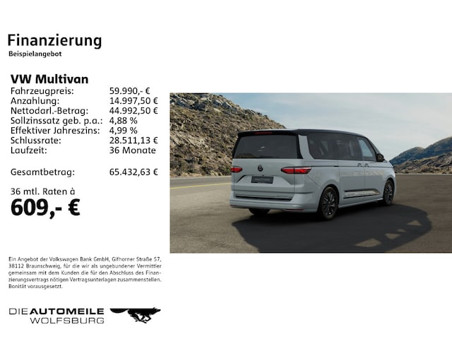 Volkswagen Multivan 2.0 TDI DSG Lang T7