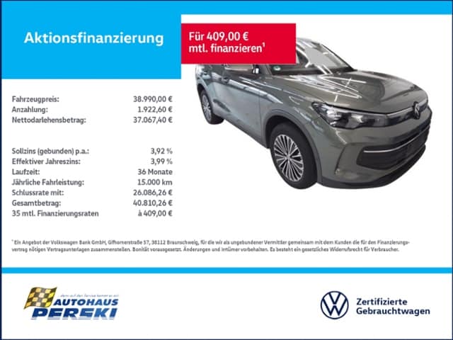 Volkswagen Tiguan 1.5 eTSI DSG