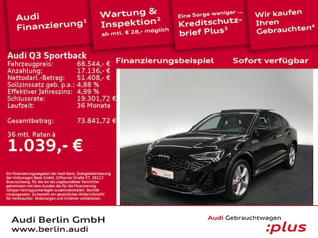 Audi Q3 Quattro S-Tronic Sportback