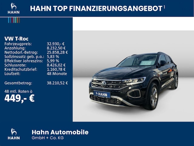 Volkswagen T-Roc 1.5 TSI DSG Life