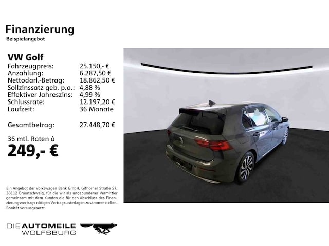 Volkswagen Golf 2.0 TDI DSG Golf VIII