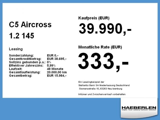 Citroën C5 Aircross Max