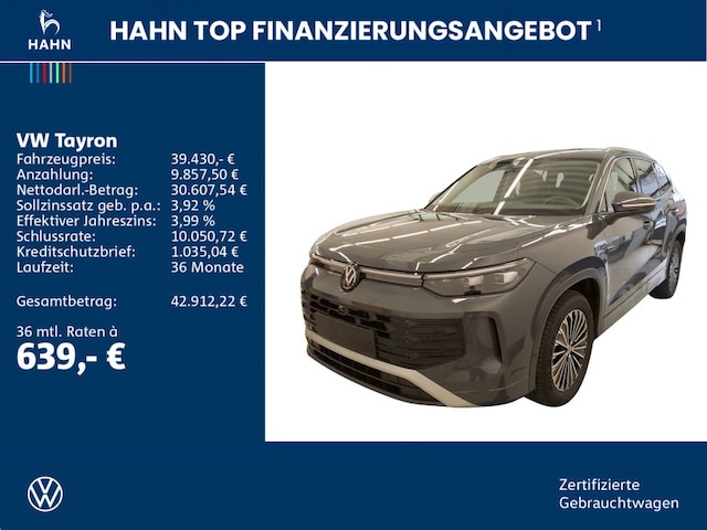 Volkswagen Tayron 1.5 eTSI DSG Life