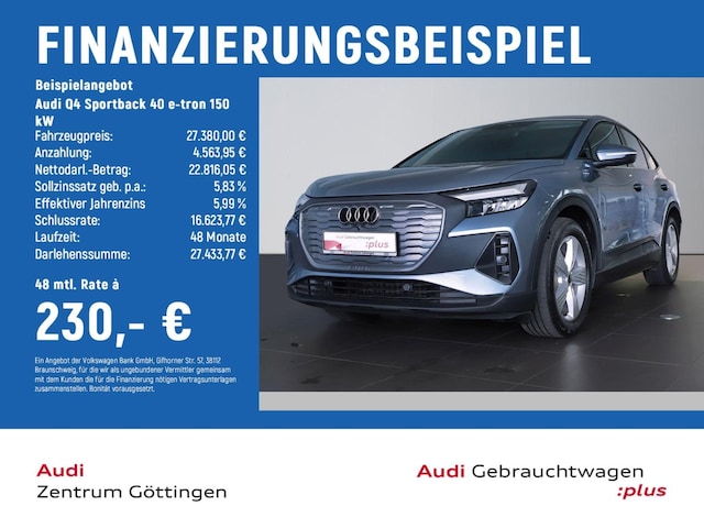 Audi Q4 e-tron 40 Sportback