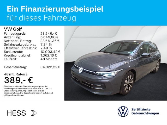 Volkswagen Golf 1.5 eTSI DSG Golf VIII