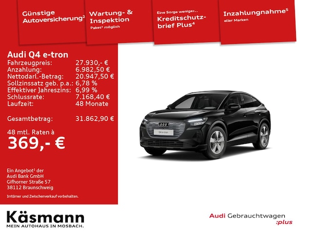 Audi Q4 e-tron 35 Sportback