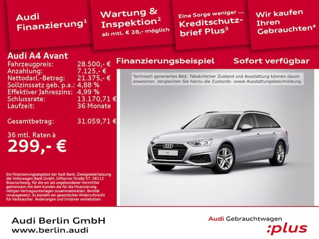 Audi A4 35 TFSI Avant S-Tronic