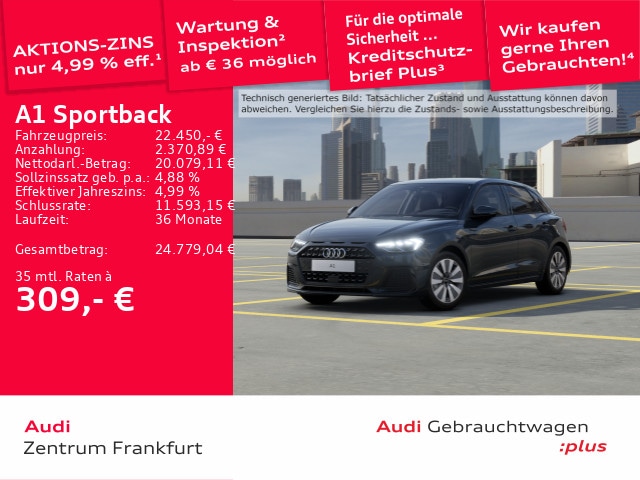 Audi A1 30 TFSI S-Tronic Sportback