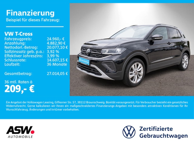 Volkswagen T-Cross 1.0 TSI DSG
