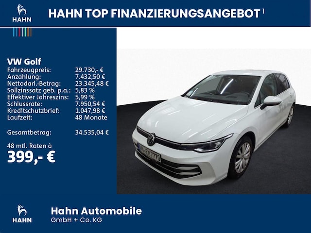 Volkswagen Golf 1.5 eTSI DSG Golf VIII Style