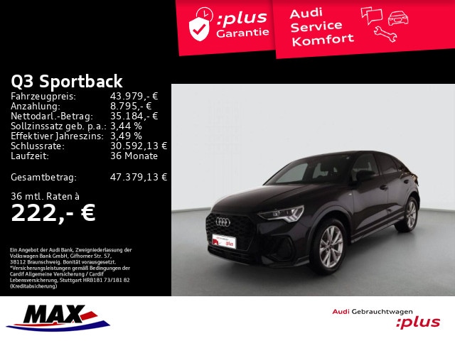 Audi Q3 35 TDI S-Line S-Tronic Sportback