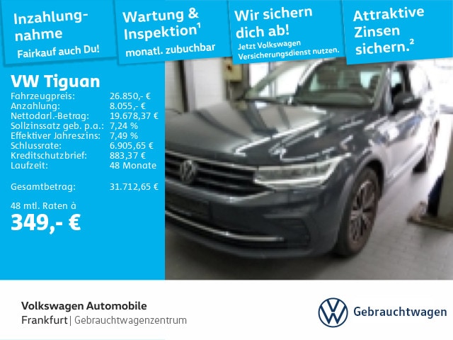 Volkswagen Tiguan 1.4 TSI DSG eHybrid