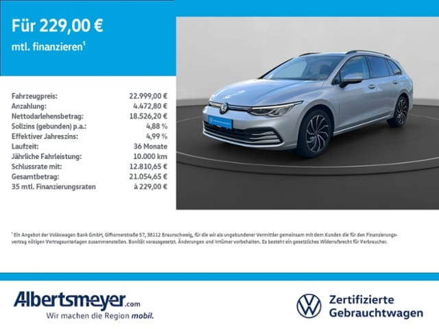 Volkswagen Golf 2.0 TDI Golf VIII Variant