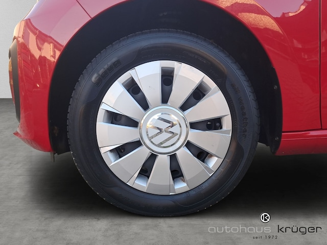 Volkswagen up! 1.0 Basis  Klima BT teilb.Rücksb AUX eFH LED-Tagfahrlicht RDC Radio