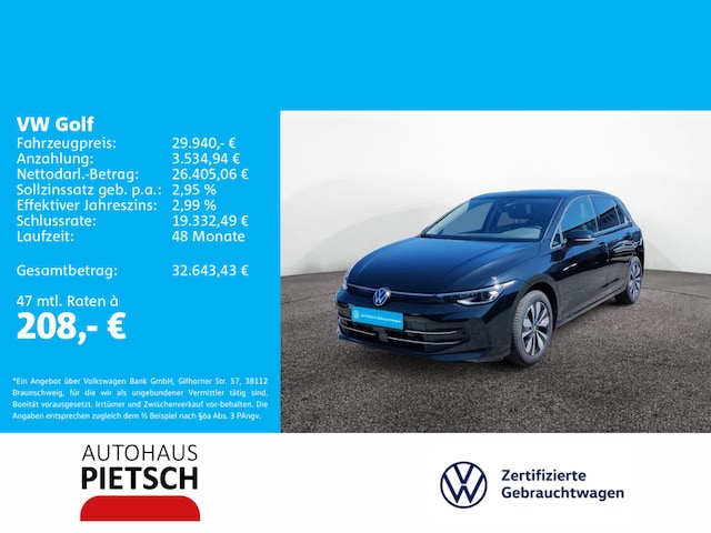 Volkswagen Golf 1.5 eTSI Golf VIII