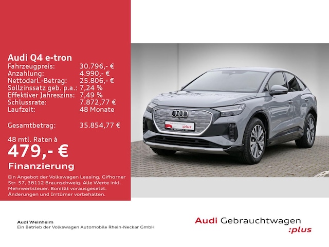 Audi Q4 e-tron 40 Sportback
