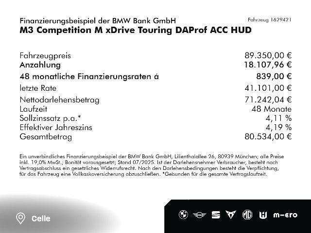 BMW M3 Competition Touring xDrive