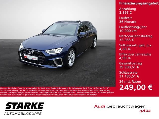 Audi A4 40 TFSI Avant Quattro S-Line S-Tronic