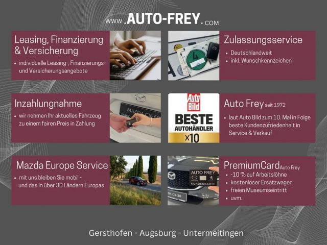 Mazda CX-30 X 186PS AT+ 360°+AHK+BOSE+KLIMA+NAVI+