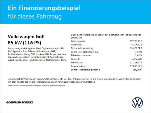 Volkswagen Golf 2.0 TDI DSG Life