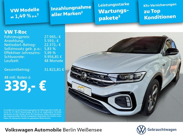 Volkswagen T-Roc 1.5 TSI DSG R-Line