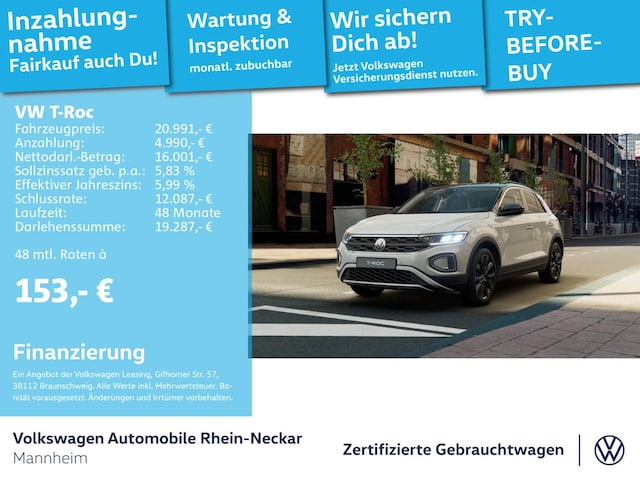 Volkswagen T-Roc 1.0 TSI Life