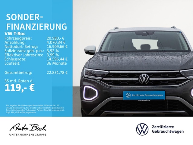 Volkswagen T-Roc 1.0 TSI Plus Style