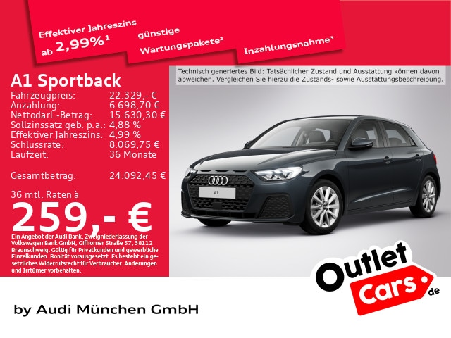 Audi A1 30 TFSI S-Tronic Sportback