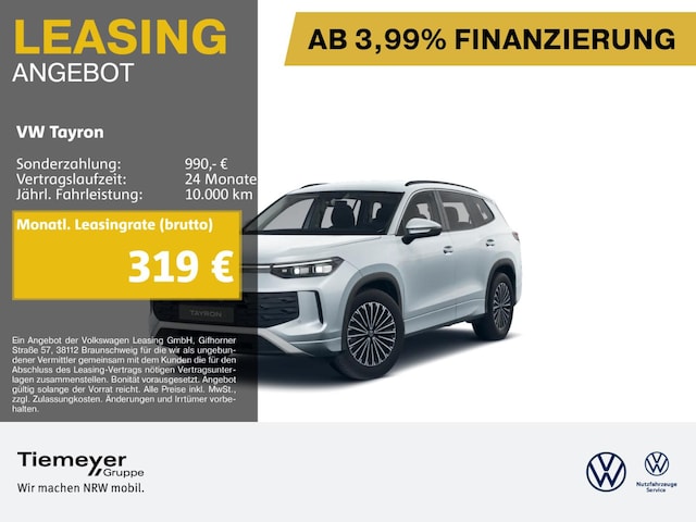 Volkswagen Tayron 1.5 eTSI DSG Life