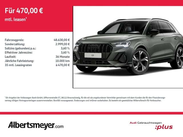 Audi Q3 35 TDI S-Line S-Tronic